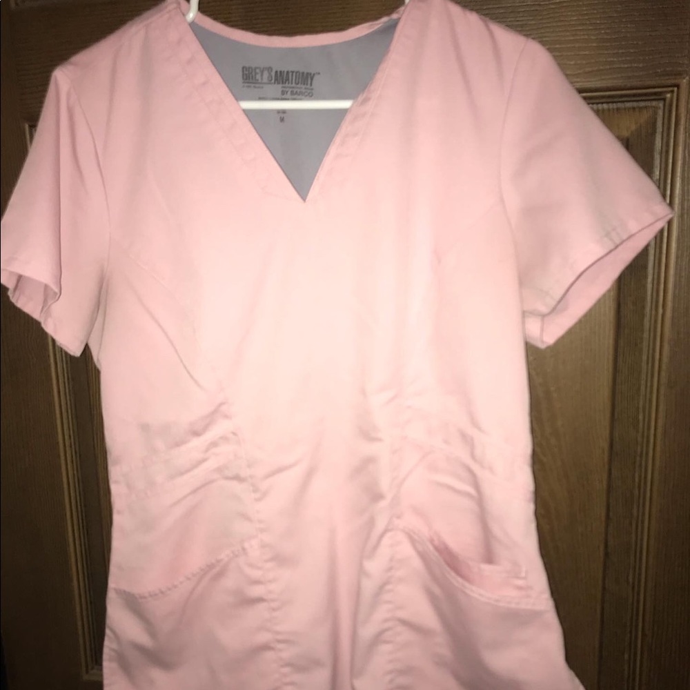 Grey’s Anatomy Pink Scrub Top